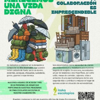 Donativo ropa invernal 25-26 | Itaka-Escolapios Bilbao