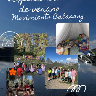 Experiencias de verano Movimiento Calasanz Zaragoza 2026